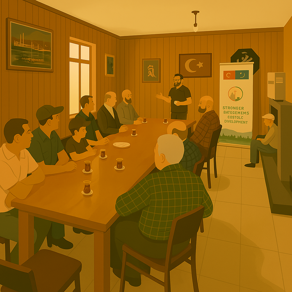 İlçemiz Aydınpınar Mahallesi Bilgilendirme ve Yeni Dönem Proje Geliştirme Toplantısı