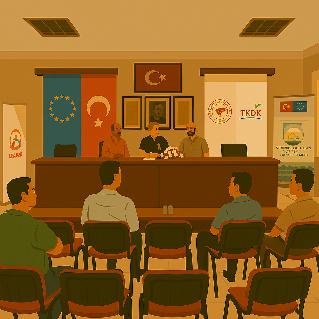 İlçemiz Esnaf ve Sanaatkarlar Odası Bilgilendirme ve Yeni Dönem Proje Geliştirme Toplantısı