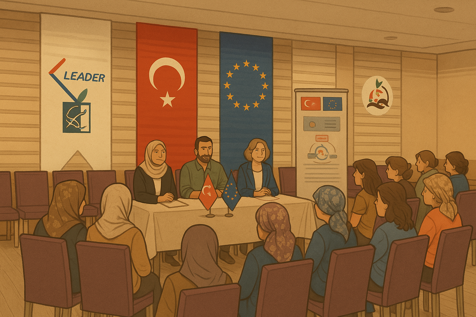 İlçemiz Kadın Kooperatifi YKS Bilgilendirme ve Değerlendirme Toplantısı