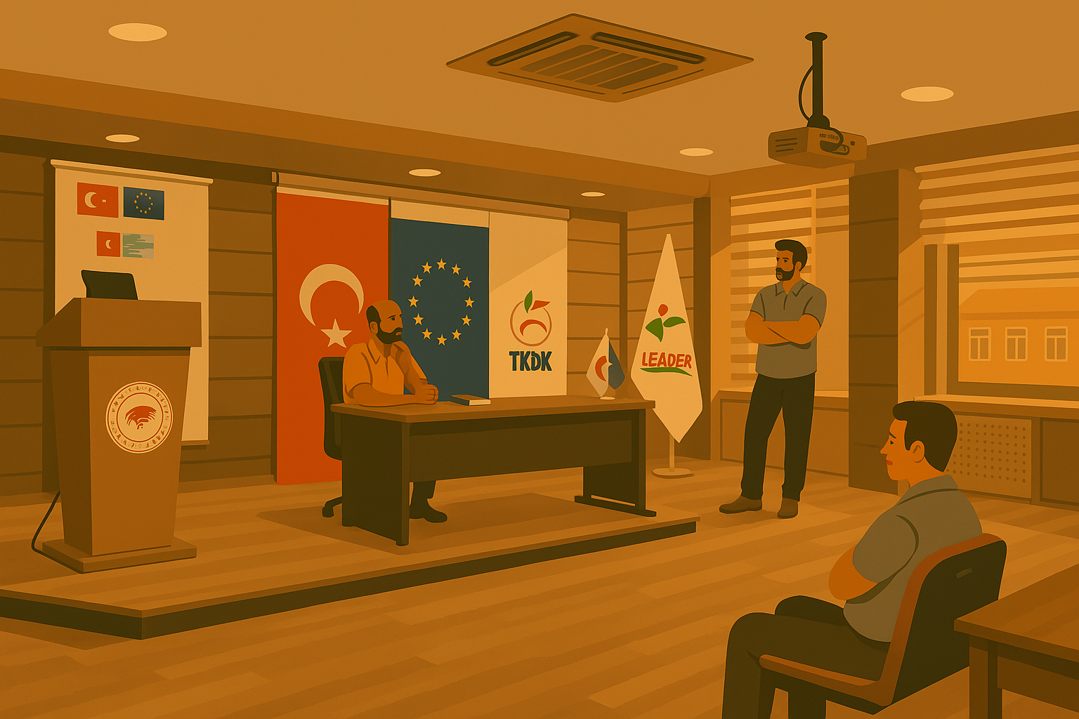 İlçemiz Sivil Toplum Kuruluşları ile Bilgilendirme ve Yeni dönem Proje Geliştirme Toplantısı