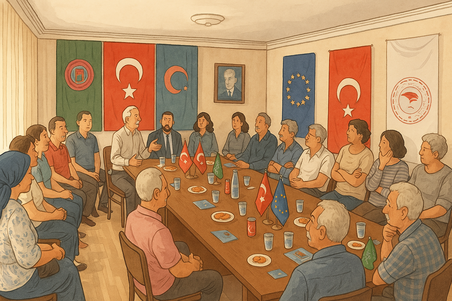İlçemiz Ziraat Odası Bilgilendirme ve Yeni Dönem Proje Geliştirme Toplantısı