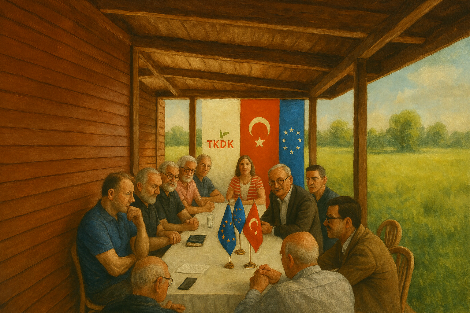 İlçemiz Tıbbi Aromatik Bitki Yetiştiricileri ile Bir Araya Geldik